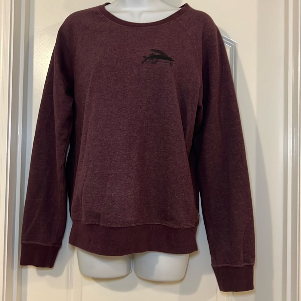 Patagonia Uprisal Crew Neck Flying Fish Sweatshirt women M